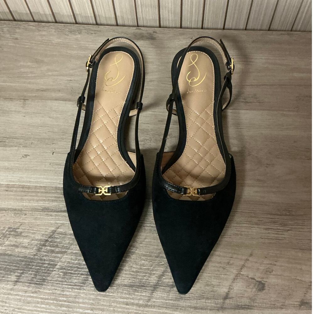 Sam Edelman Cohen Slingback Pointed Toe Flats Size 9.5 - Picture 3 of 9